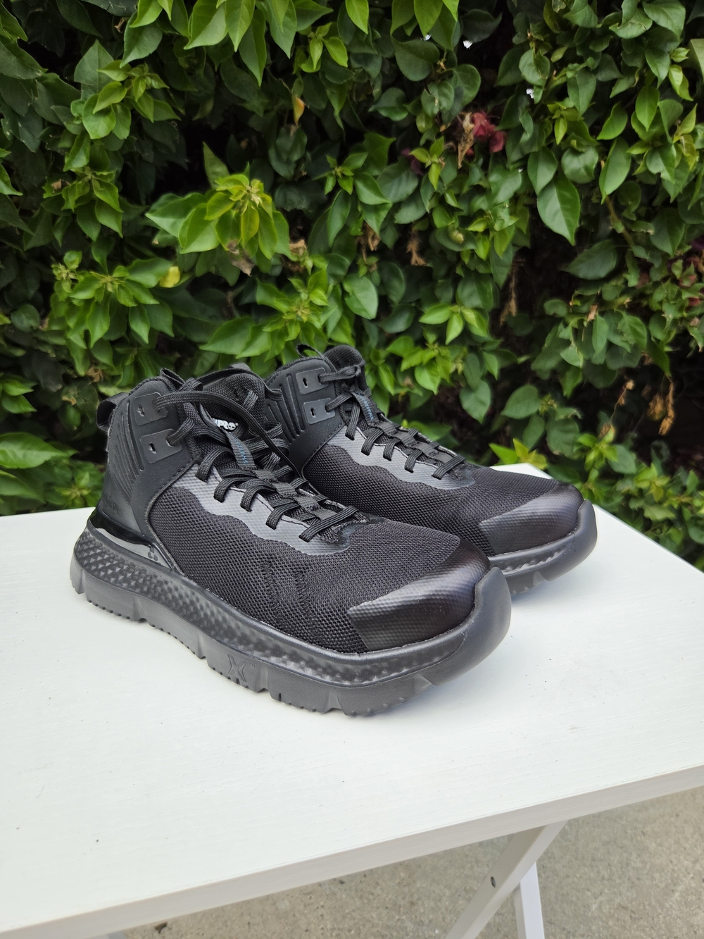 Timberland PRO Setra Mid Safety Toe Work Boots Size 4 Kids Shoe